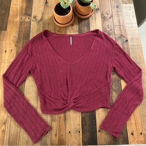Free People Knit Top